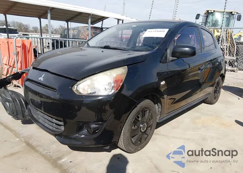 2015 Mitsubishi Mirage De from USA, damaged, VIN ML32A3HJXFH032195